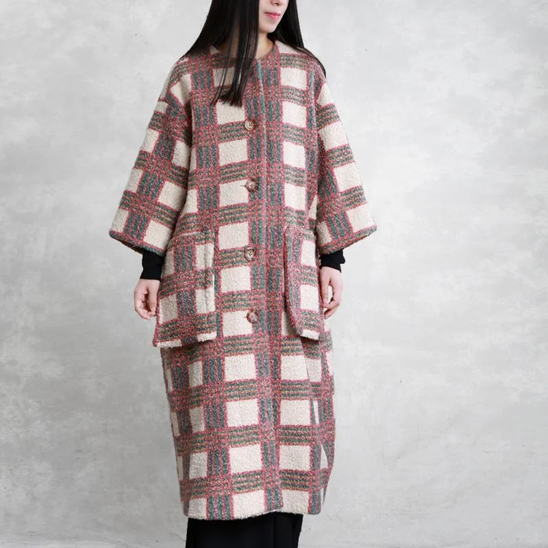 Hooded women's puffer coats in neon colors for high - visibility sportswomen nude plaid wool coat for woman casual trench pockets Button coat Hooded women's puffer coats in neon colors for high - visibility sportswomen nude plaid wool coat for woman casual trench pockets Button coat