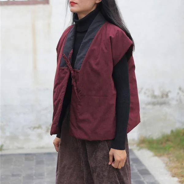 Women's faux fur coats in bright colors for a bold fashion statementWomen Vintage Belt Vests Coats Patchwork Chinese Style Women Cloths Soft Vests Coats Women's faux fur coats in bright colors for a bold fashion statementWomen Vintage Belt Vests Coats Patchwork Chinese Style Women Cloths Soft Vests Coats