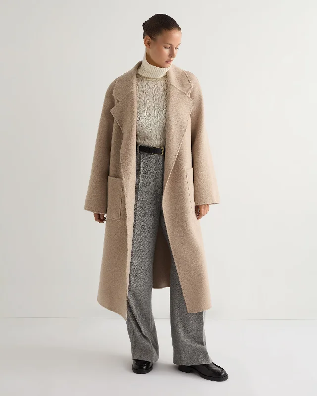 Women's faux fur coats in bright colors for a bold fashion statementWomen's Longline Woven Coat Ecru White Women's faux fur coats in bright colors for a bold fashion statementWomen's Longline Woven Coat Ecru White