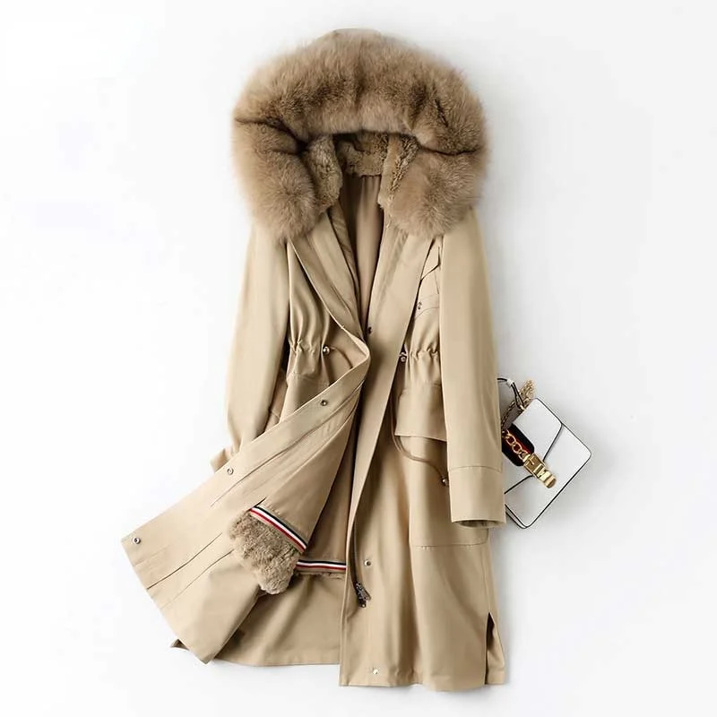 Petite women's wool blend coats with a tailored fit for a flattering silhouetteWomen's Mid-length Parkas Detachable Rex Rabbit Liner Winter Coats Petite women's wool blend coats with a tailored fit for a flattering silhouetteWomen's Mid-length Parkas Detachable Rex Rabbit Liner Winter Coats