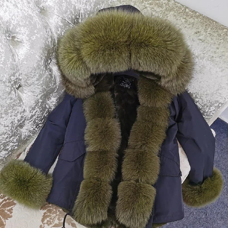 Oversized women's wool coats in a monochromatic look for a trendy outfitWomen's Winter Natural Raccoon Fur Hooded Zipper Slim Short Coats & Jackets Oversized women's wool coats in a monochromatic look for a trendy outfitWomen's Winter Natural Raccoon Fur Hooded Zipper Slim Short Coats & Jackets
