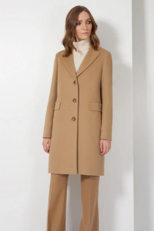 Plus size women's wool blend coats for a warm and stylish winterWool & Cashmere Coat with Notch Collar 38001 Plus size women's wool blend coats for a warm and stylish winterWool & Cashmere Coat with Notch Collar 38001