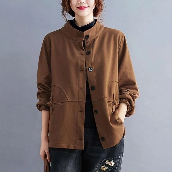 Oversized women's wool coats in a monochromatic look for a trendy outfit100% Cotton Women Casual Jackets New Arrival 2020 Autumn Winter Outerwear Oversized women's wool coats in a monochromatic look for a trendy outfit100% Cotton Women Casual Jackets New Arrival 2020 Autumn Winter Outerwear