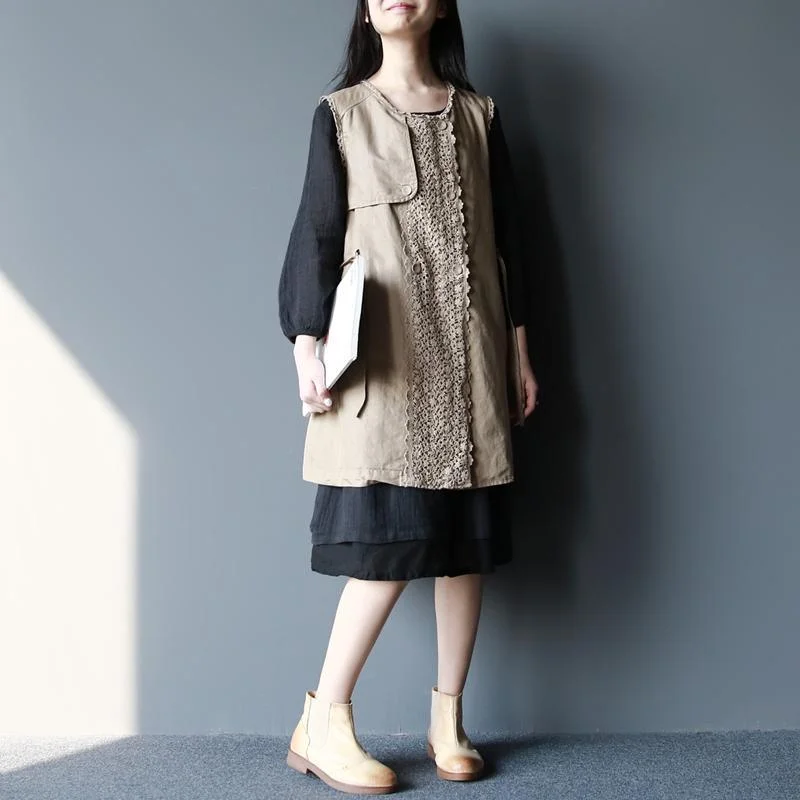 Women's pea coats with brass buttons for a nautical - inspired style2017 nude lace vest coats jacets plus size Women's pea coats with brass buttons for a nautical - inspired style2017 nude lace vest coats jacets plus size