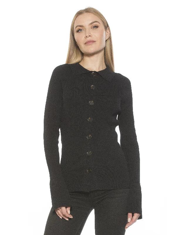 A - Line Women's Merino Wool Sweater Dresses in Classic StylesBeatrice Cardigan