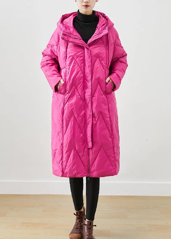 Women's long - sleeve wool coats in a houndstooth pattern for a classic charmBeautiful Rose Hooded Pockets Fine Cotton Filled Puffer Jacket Winter Women's long - sleeve wool coats in a houndstooth pattern for a classic charmBeautiful Rose Hooded Pockets Fine Cotton Filled Puffer Jacket Winter