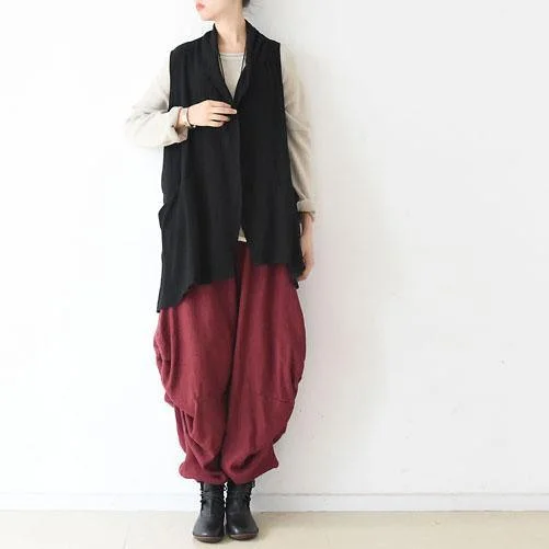 Women's reversible down coats with two - tone designs for versatile stylingblack asymmetric linen blouse draping back vest casual stylish tops jacket linen clothing Women's reversible down coats with two - tone designs for versatile stylingblack asymmetric linen blouse draping back vest casual stylish tops jacket linen clothing