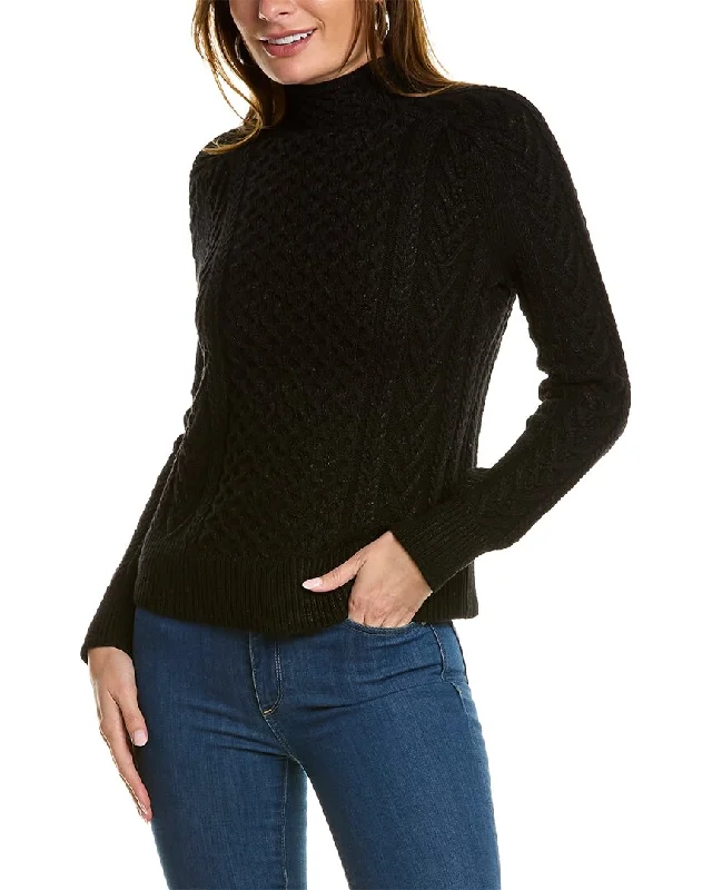 Plus Size Women's Long Sleeve Cable Knit Sweater DressesBrooks Brothers Wool-Blend Sweater Plus Size Women's Long Sleeve Cable Knit Sweater DressesBrooks Brothers Wool-Blend Sweater