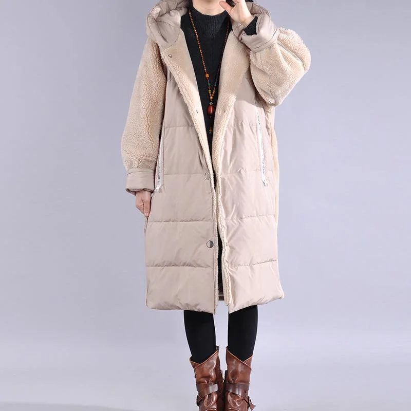 Women's pea coats with brass buttons for a nautical - inspired styleCasual nude womens coats Loose fitting winter jacket zippered hooded winter outwear Women's pea coats with brass buttons for a nautical - inspired styleCasual nude womens coats Loose fitting winter jacket zippered hooded winter outwear