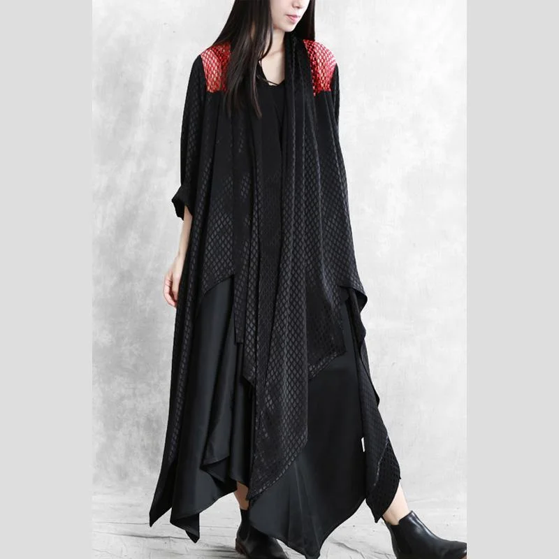 Mid - length women's down coats in a slim fit for a modern and sleek appearanceClassy asymmetric Fashion coats women black silhouette coat Mid - length women's down coats in a slim fit for a modern and sleek appearanceClassy asymmetric Fashion coats women black silhouette coat