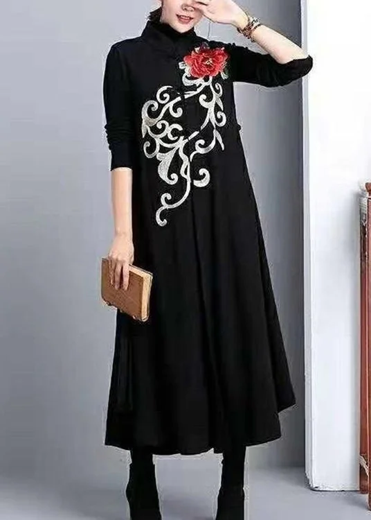 Women's waterproof parka coats with multiple pockets for practicalityClassy Black Stand Collar Embroideried Patchwork Cotton Long Waistcoat Sleeveless Women's waterproof parka coats with multiple pockets for practicalityClassy Black Stand Collar Embroideried Patchwork Cotton Long Waistcoat Sleeveless
