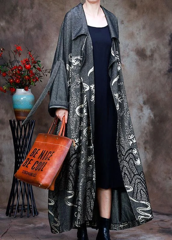 Women's faux fur coats in bright colors for a bold fashion statementdiy Grey Peter Pan Collar Jacquard Winter Coat Women's faux fur coats in bright colors for a bold fashion statementdiy Grey Peter Pan Collar Jacquard Winter Coat