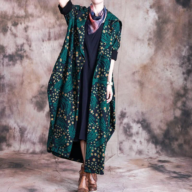 Petite women's wool blend coats with a tailored fit for a flattering silhouettediy hooded Fashion winter Coats Women green prints Art outwears Petite women's wool blend coats with a tailored fit for a flattering silhouettediy hooded Fashion winter Coats Women green prints Art outwears