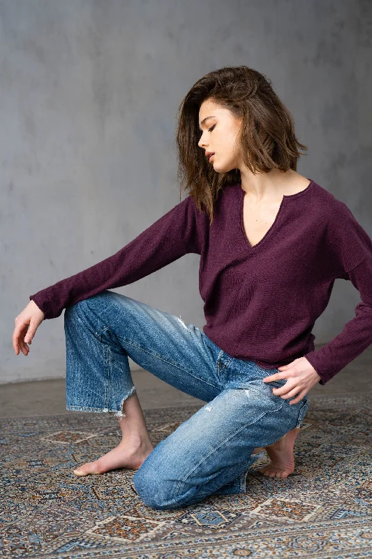 Knee - Length Women's Wool Blend Sweater Dresses in Neutral ColorsEsme