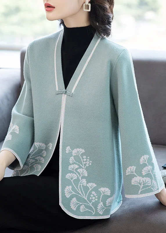 Petite women's wool blend coats with a tailored fit for a flattering silhouetteFrench Blue V Neck Button Print Patchwork Knit Coats Fall Petite women's wool blend coats with a tailored fit for a flattering silhouetteFrench Blue V Neck Button Print Patchwork Knit Coats Fall