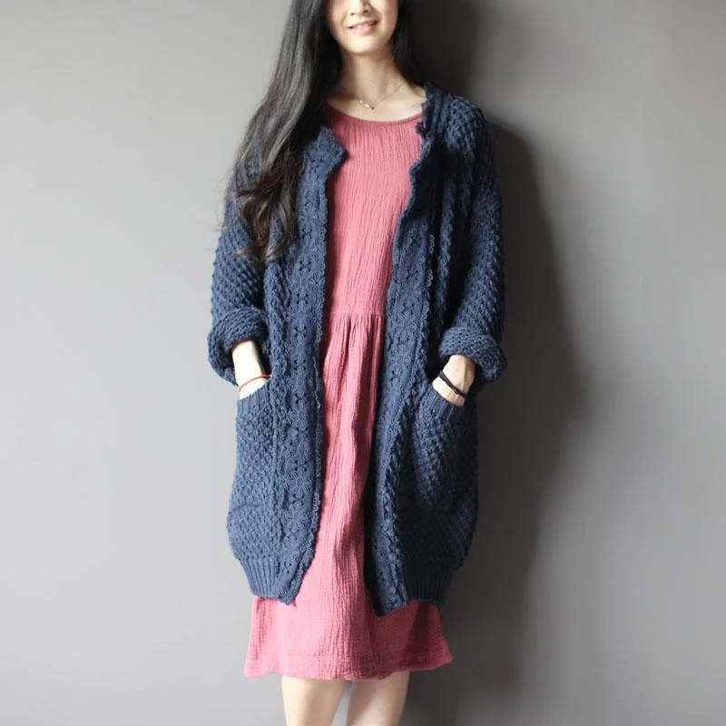 Women's reversible down coats with two - tone designs for versatile stylingGrey causal women cardigan knitted sweater jacket no button Women's reversible down coats with two - tone designs for versatile stylingGrey causal women cardigan knitted sweater jacket no button
