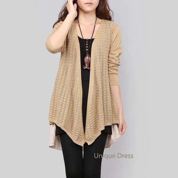 Quilted down women's coats with removable hoods for outdoor activitiesKhaki women sweater cardigan coat Quilted down women's coats with removable hoods for outdoor activitiesKhaki women sweater cardigan coat