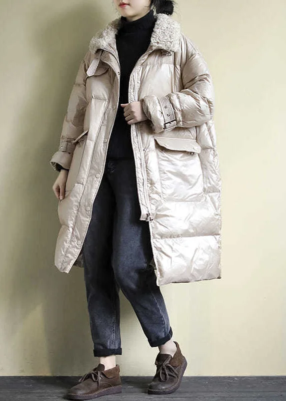 Women's long - sleeve wool coats in a houndstooth pattern for a classic charmLoose Khaki Pockets Teddy Collar Fine Cotton Filled Puffers Coat Winter Women's long - sleeve wool coats in a houndstooth pattern for a classic charmLoose Khaki Pockets Teddy Collar Fine Cotton Filled Puffers Coat Winter