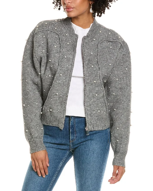 Midi - Length Women's Shetland Wool Sweater Dresses in Traditional PatternsMadison Miles Pearl Bead Cardigan Midi - Length Women's Shetland Wool Sweater Dresses in Traditional PatternsMadison Miles Pearl Bead Cardigan
