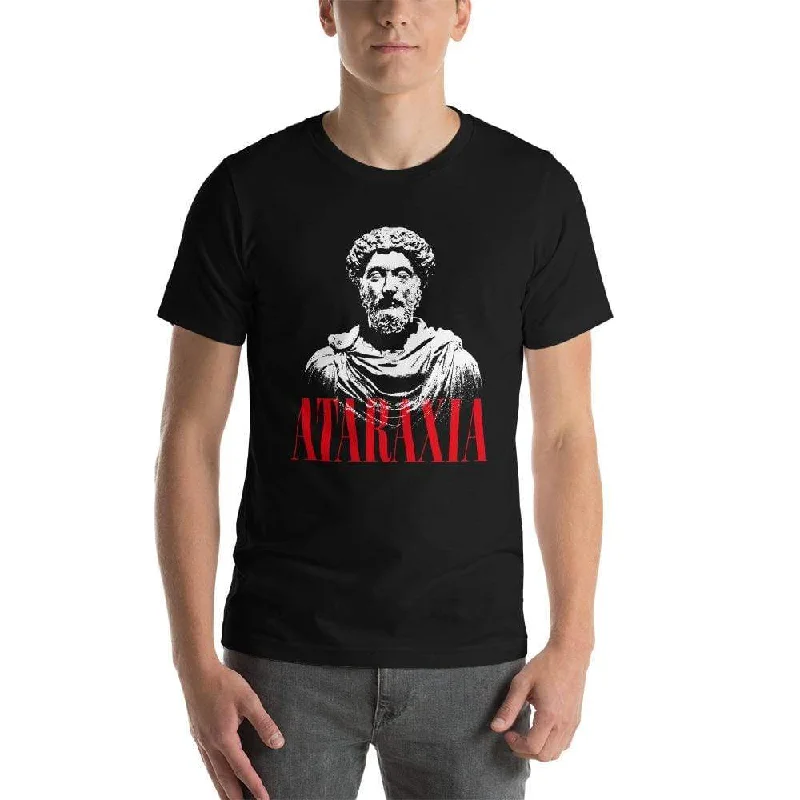 Plus Size Women T Shirt for a Comfortable and Flattering FitMarc Aurel Bust - Ataraxia Stoic Ethics - Basic T-Shirt Plus Size Women T Shirt for a Comfortable and Flattering FitMarc Aurel Bust - Ataraxia Stoic Ethics - Basic T-Shirt