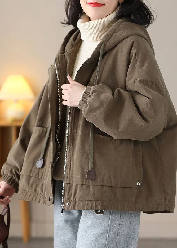 Women's longline double - breasted camel coats for a sophisticated lookModern Coffee Hooded Oversized Drawstring Warm Fleece Jackets Spring Women's longline double - breasted camel coats for a sophisticated lookModern Coffee Hooded Oversized Drawstring Warm Fleece Jackets Spring