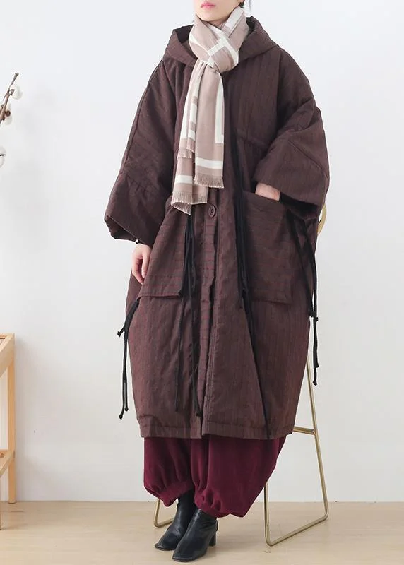 Women's longline double - breasted camel coats for a sophisticated looknew ribbon big pocket hooded cotton coat long thick padded overcoat Women's longline double - breasted camel coats for a sophisticated looknew ribbon big pocket hooded cotton coat long thick padded overcoat