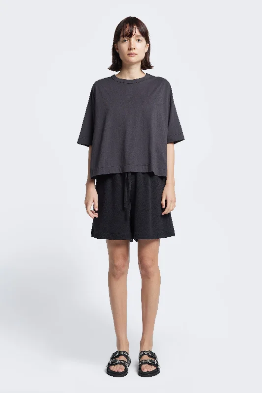 Sheer Women T Shirt for a Stylish and Alluring LookObelisk Tee Vintage Black