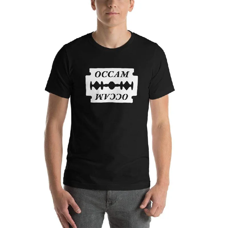Sequined Women T Shirt for a Sparkly Night OutOCCAM's Razor - Basic T-Shirt
