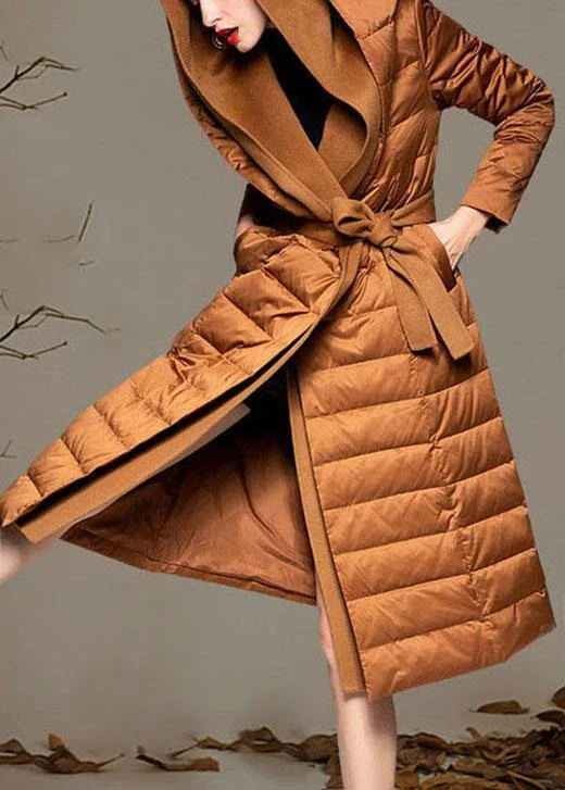 Hooded women's puffer coats in neon colors for high - visibility sportsOrganic Caramel hooded Patchwork slim fit Winter Duck Down Jackets Hooded women's puffer coats in neon colors for high - visibility sportsOrganic Caramel hooded Patchwork slim fit Winter Duck Down Jackets