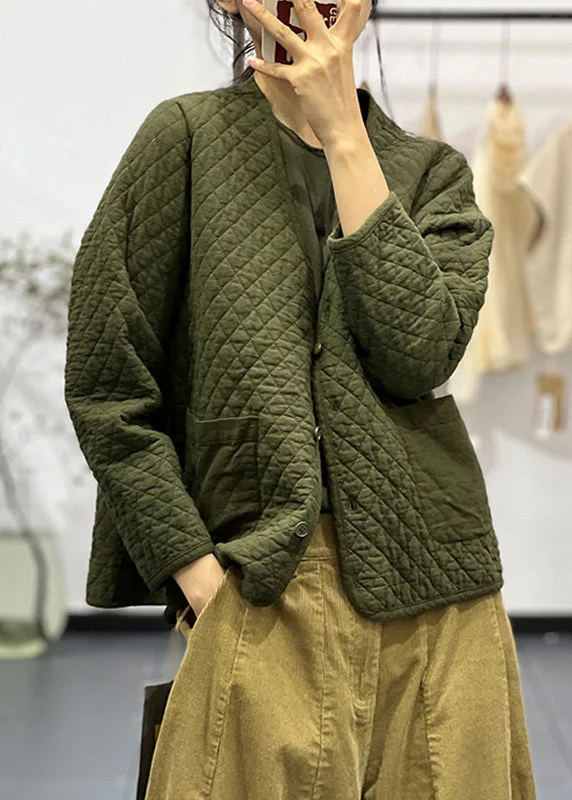 Women's faux fur coats in bright colors for a bold fashion statementOrganic Green V Neck Pockets Button Fine Cotton Filled Jackets Winter Women's faux fur coats in bright colors for a bold fashion statementOrganic Green V Neck Pockets Button Fine Cotton Filled Jackets Winter