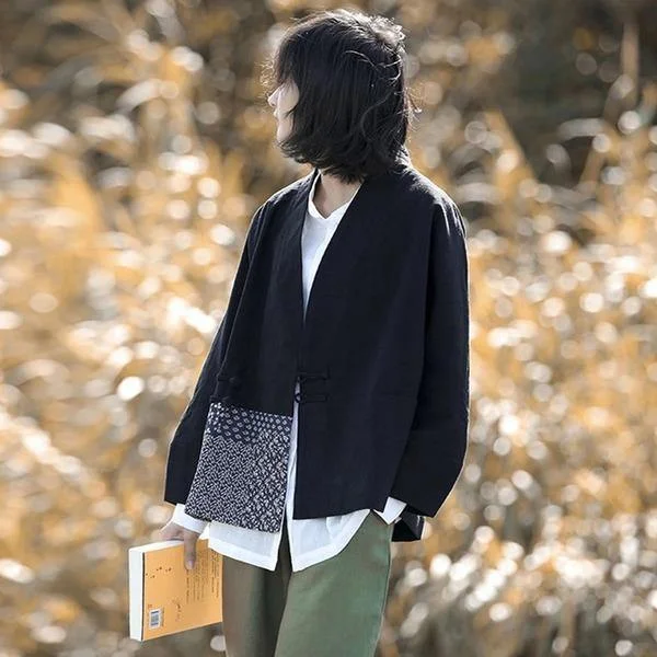 Oversized women's wool coats in a monochromatic look for a trendy outfitPatchwork Print Floral Pockets 2020 Spring New Bat Sleeve Vintage Women Jackets Coats Oversized women's wool coats in a monochromatic look for a trendy outfitPatchwork Print Floral Pockets 2020 Spring New Bat Sleeve Vintage Women Jackets Coats