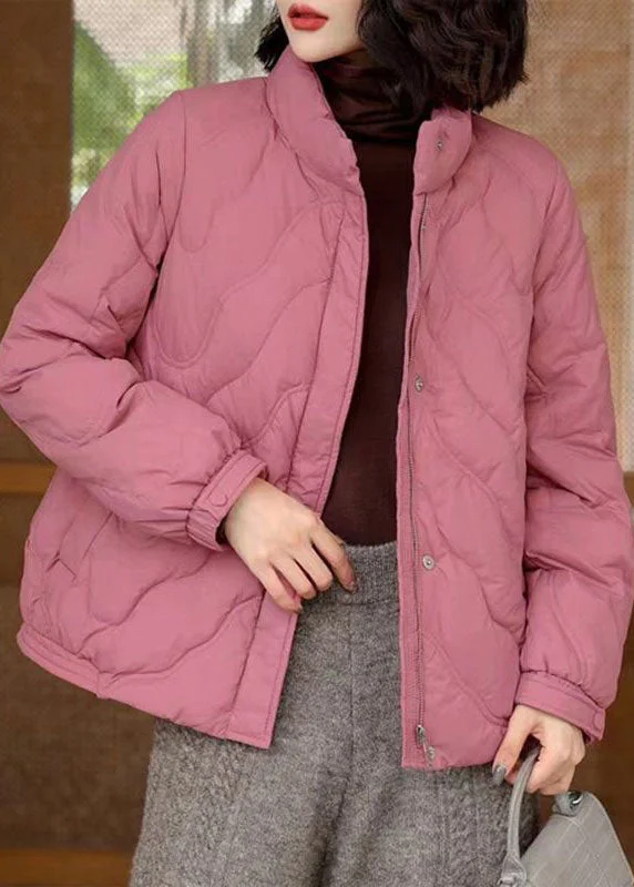 Belted women's cashmere coats in soft pastels for a luxurious feelPink Original Duck Down Jacket In Winter Stand Collar Zip Up Winter Belted women's cashmere coats in soft pastels for a luxurious feelPink Original Duck Down Jacket In Winter Stand Collar Zip Up Winter