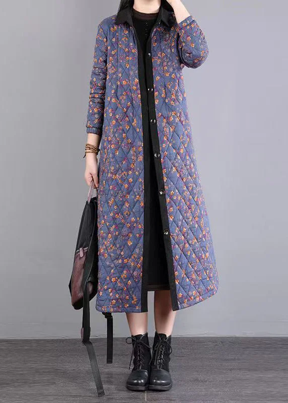 Belted women's cashmere coats in soft pastels for a luxurious feelPurple Print Patchwork Fine Cotton Filled Coats Peter Pan Collar Winter Belted women's cashmere coats in soft pastels for a luxurious feelPurple Print Patchwork Fine Cotton Filled Coats Peter Pan Collar Winter