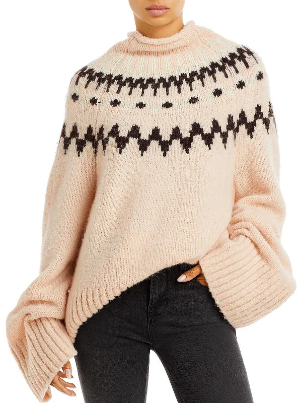 Longline Women's Mohair Sweater Dresses in a Loose FitRuby Womens Alpaca Oversized Funnel-Neck Sweater Longline Women's Mohair Sweater Dresses in a Loose FitRuby Womens Alpaca Oversized Funnel-Neck Sweater