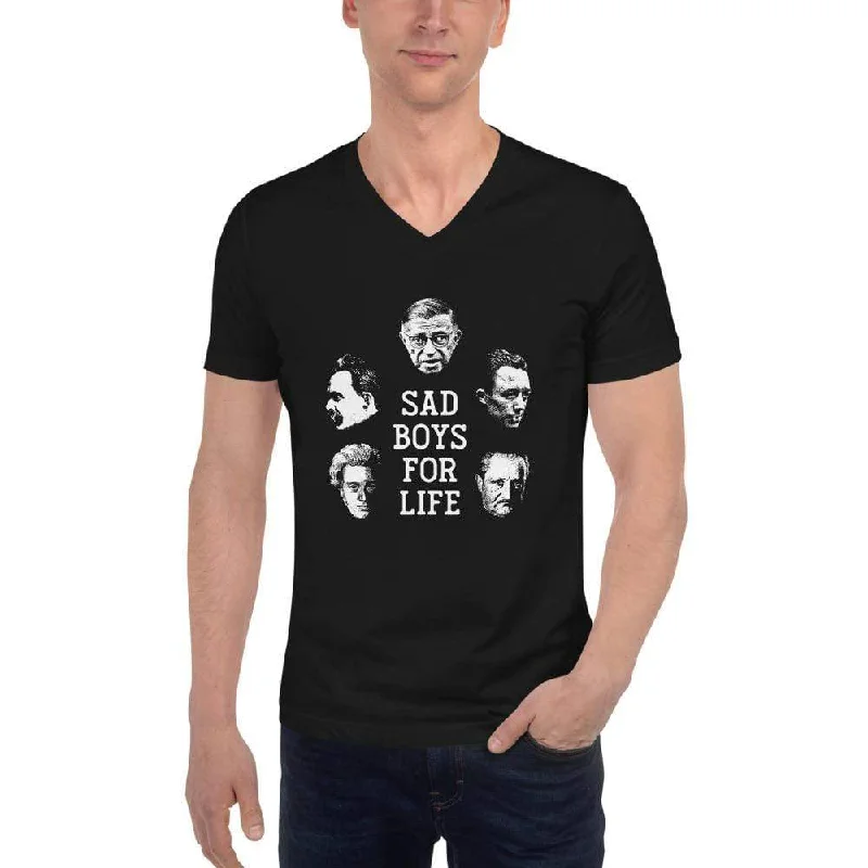 Sad Boys For Life - Unisex V-Neck T-Shirt