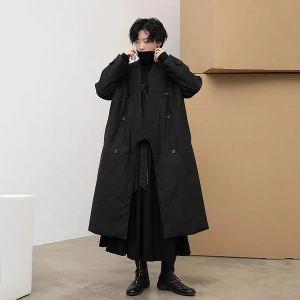 Long women's mac coats in a lightweight fabric for spring showersSolid Color Bandage Casual Women Parka Winter The New Fashion Simplicity Loose Keep Warm Coat Black All-match Long women's mac coats in a lightweight fabric for spring showersSolid Color Bandage Casual Women Parka Winter The New Fashion Simplicity Loose Keep Warm Coat Black All-match