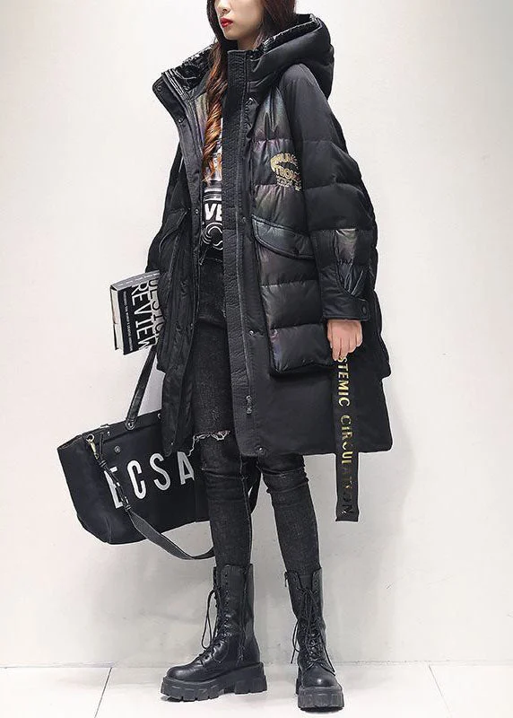 Belted women's cashmere coats in soft pastels for a luxurious feelStyle Black Hooded Drawstring Warm Duck Down Puffers Jackets Winter Belted women's cashmere coats in soft pastels for a luxurious feelStyle Black Hooded Drawstring Warm Duck Down Puffers Jackets Winter