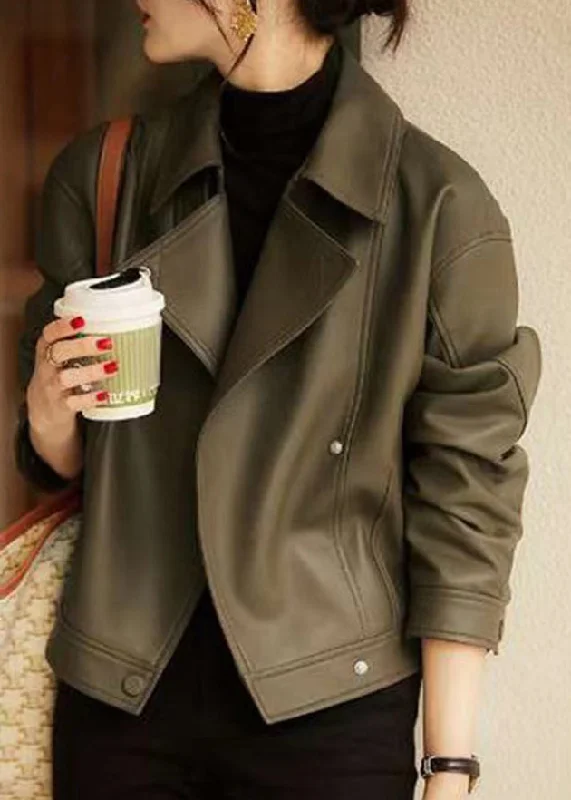 Women's faux fur coats in bright colors for a bold fashion statementStylish Green Peter Pan Collar Patchwork Sheepskin Jackets Fall Women's faux fur coats in bright colors for a bold fashion statementStylish Green Peter Pan Collar Patchwork Sheepskin Jackets Fall