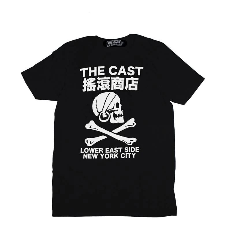 Sleeveless Women T Shirt for Summer ComfortTHE CAST T - BLACK