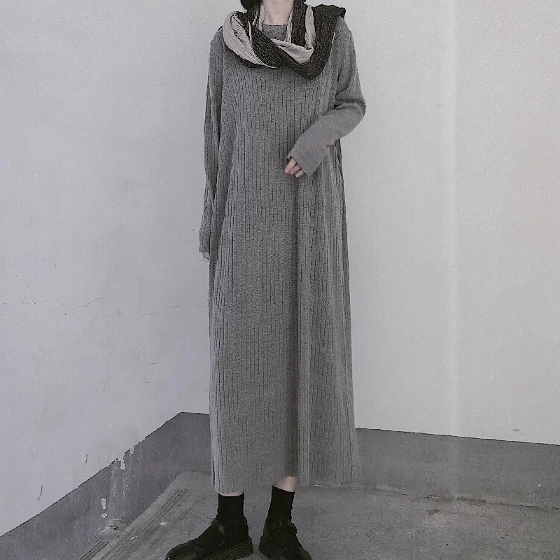 Sleeveless Women's Silk Blend Sweater Dresses for a Sophisticated LookWinter Gray Sweate Outfit Refashion O Neck Long Sleeve Art Knit Dresses Sleeveless Women's Silk Blend Sweater Dresses for a Sophisticated LookWinter Gray Sweate Outfit Refashion O Neck Long Sleeve Art Knit Dresses