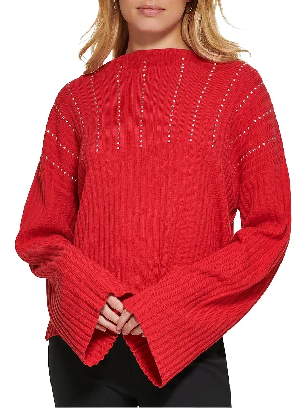 Plus Size Women's Open - Front Cardigan Style Sweater DressesWomens Embellished Cotton Pullover Sweater Plus Size Women's Open - Front Cardigan Style Sweater DressesWomens Embellished Cotton Pullover Sweater