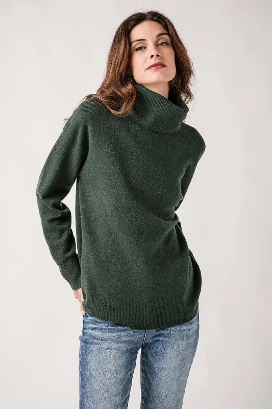 Plus Size Women's Side - Slit Sweaters in Bold SolidsZ Supply Richie Sweater