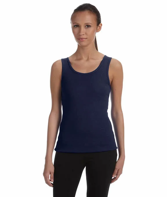 1080 Bella + Canvas Ladies' Stretch Rib Tank Top | Navy