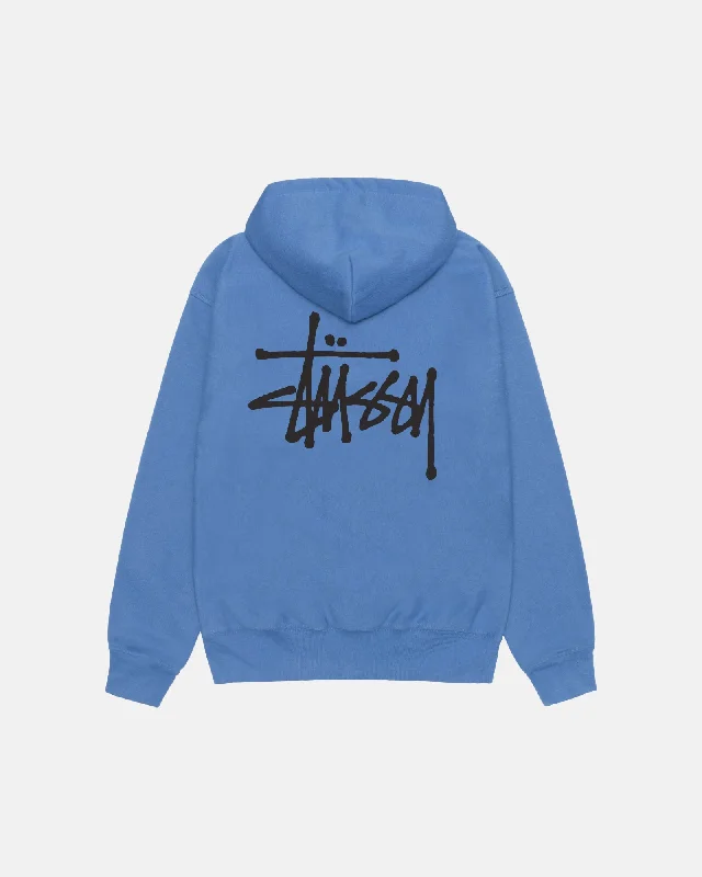 Women's cropped sweatshirt with a slogan graphic for a fun and expressive lookBASIC STÜSSY HOODIE Women's cropped sweatshirt with a slogan graphic for a fun and expressive lookBASIC STÜSSY HOODIE