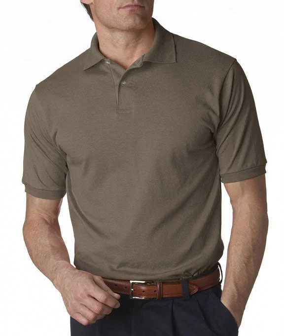 437 Jerzees Adult SpotShield™ Jersey Polo Shirt | Safari