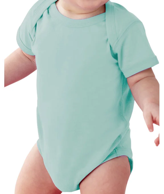 4424 Rabbit Skins Infant Fine Jersey Lap-Shoulder Bodysuit | Chill