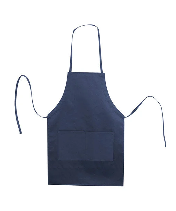 5502 - Liberty Bags Caroline AL2B Butcher Style Cotton Twill Apron | Navy