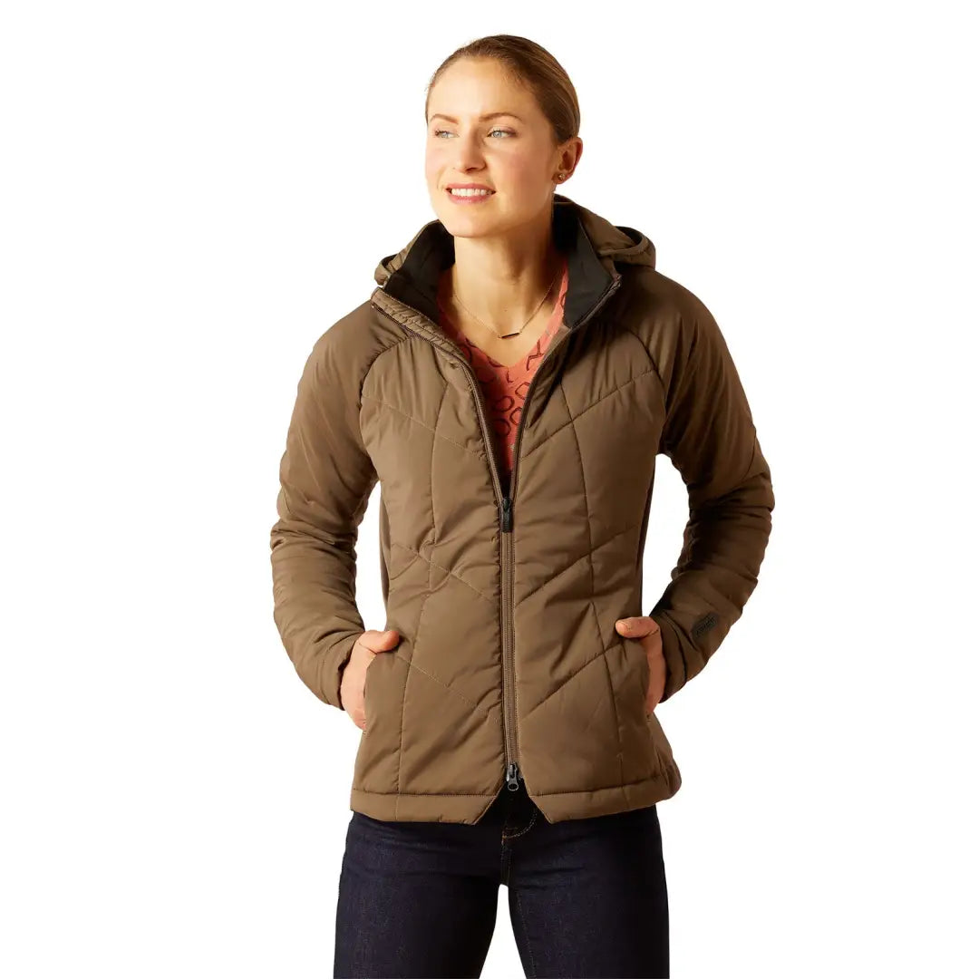 Women's cropped satin jackets in pastel shades for a glamorous evening outAriat Zonal Insulated Jacket Women's cropped satin jackets in pastel shades for a glamorous evening outAriat Zonal Insulated Jacket