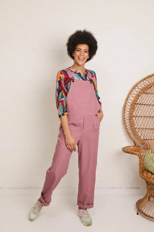Women jumpsuits with gathered pants for a voluminous and elegant lookAtelier Jupe Elsie Dungarees Women jumpsuits with gathered pants for a voluminous and elegant lookAtelier Jupe Elsie Dungarees
