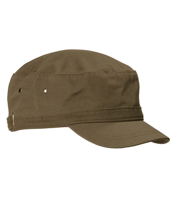 BA501 - Big Accessories Short Bill Cadet Cap | Olive